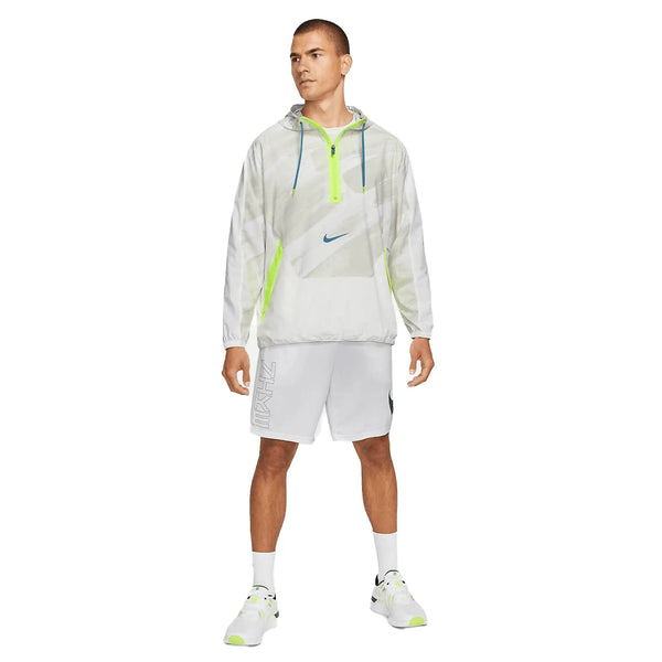 Nike_ Nike Dri-FIT Sport Clash Men\'s Woven 1/2-Zip Training Hoodie Pulóver - Sportmania.hu