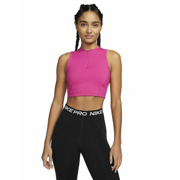 Nike_ Nike Pro Dri-FIT Cropped fitnesz felső, női Atléta - Sportmania.hu