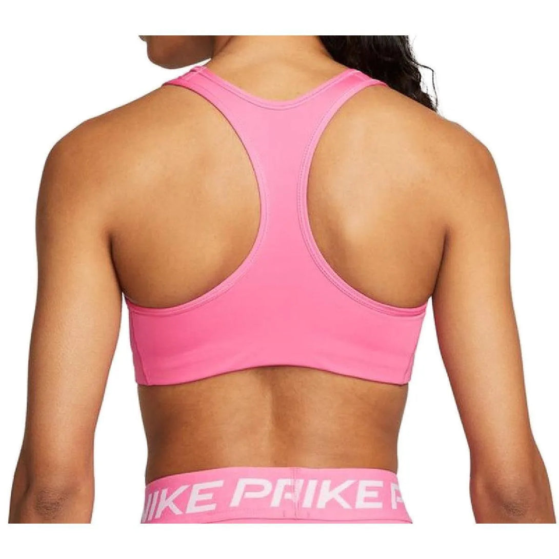 Nike_ Nike Swoosh-Women\'s Medium-Support Graphic Sports Bra Sportmelltartó