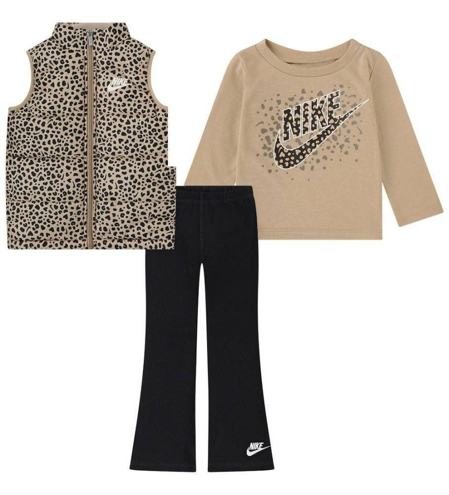 Nike_ Nkg Wild Warmth 3pc Vest Set(Haddad) gyerek Melegítő barna