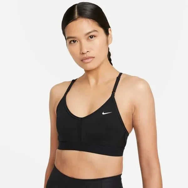 Nike_ NOS NIKE INDY WOMEN\"S V-NECK L női Sportmelltartó