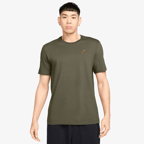 Nike Nsw Club Tee zöld férfi póló