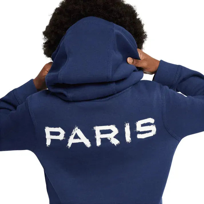 Nike Paris Saint-Germain Club Fleece kapucnis pulóver, gyerek - Sportmania.hu