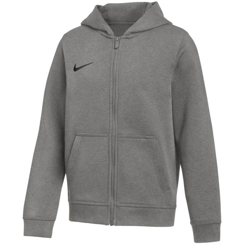 Nike Park 26 Fleece Full-Zip Hoodie for Kids, Dark szürke gyerek pulóver IB1232063