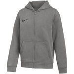 Nike Park 26 Fleece Full-Zip Hoodie for Kids, Dark szürke gyerek pulóver IB1232063