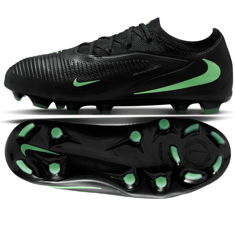 Nike Phantom 6 Low Pro FG/MG fekete cipő HM9204-001