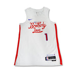Nike Philadelphia 76ers Swingman Jersey City Edition 22 James Harden T-shirt - férfi póló DO9606-107