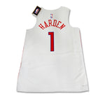 Nike Philadelphia 76ers Swingman Jersey City Edition 22 James Harden T-shirt - férfi póló DO9606-107