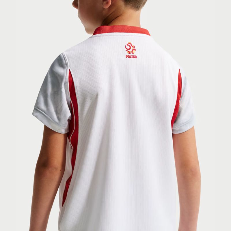 Nike Poland Stadium Home Kids' Kit futball labda, s 104-110 cm