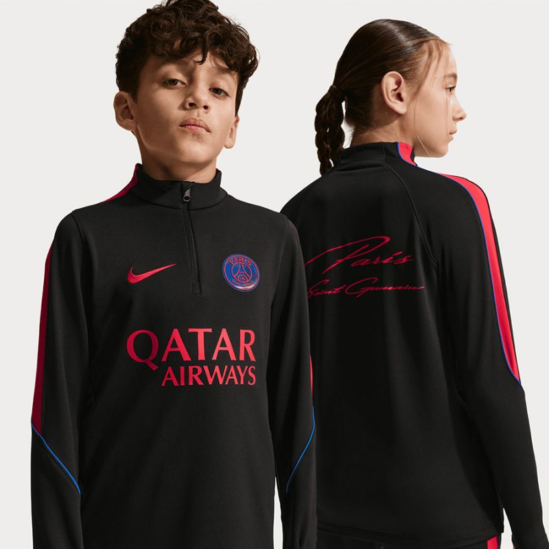 Nike PSG Strike Drill Top Junior sweatshirt gyerek pulóver