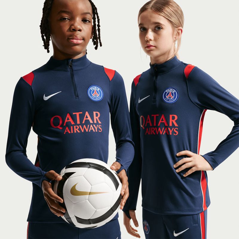 Nike PSG Strike Drill Top Junior sweatshirt s (128-137) gyerek kapucnis pulóver II1669-410