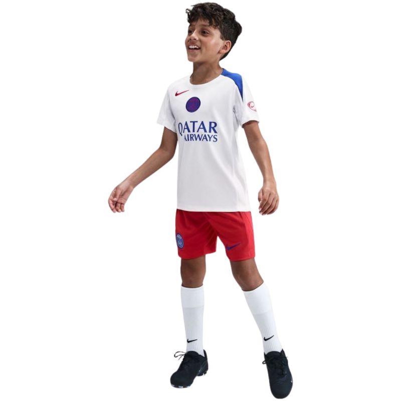 Nike PSG Strike Third Kids T-Shirt fehér gyerek póló HM4445101