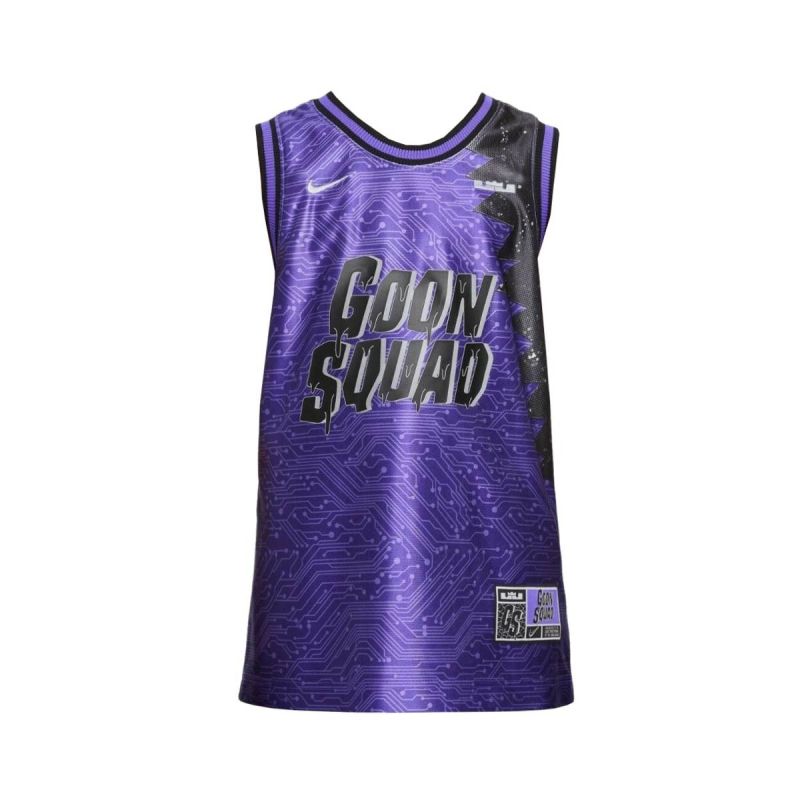 Nike Space Jam Swingman LBJ Goon Squad Kids Basketball Jersey - kosárlabda mez DM2974-560