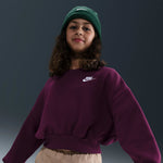 Nike Sportswear Club Fleece Gi bordó női pulóver