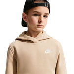 Nike Sportswear Club Fleece Kids' Sweatshirt bézs gyerek pulóver FD3000286