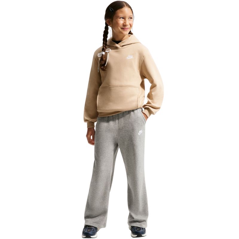 Nike Sportswear Club Fleece Kids' Sweatshirt bézs gyerek pulóver FD3000286