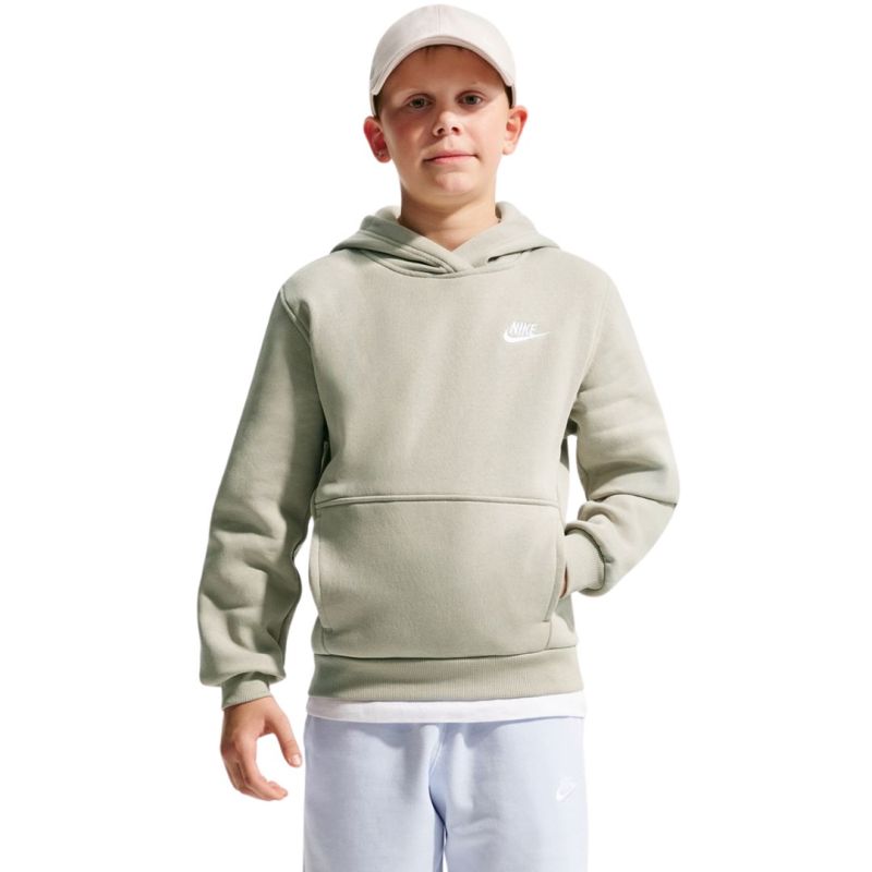 Nike Sportswear Club Fleece Kids' Sweatshirt Light 304 zöld gyerek pulóver