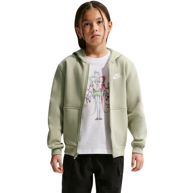 Nike Sportswear Club Fleece Kids' Sweatshirt Light Green gyerek