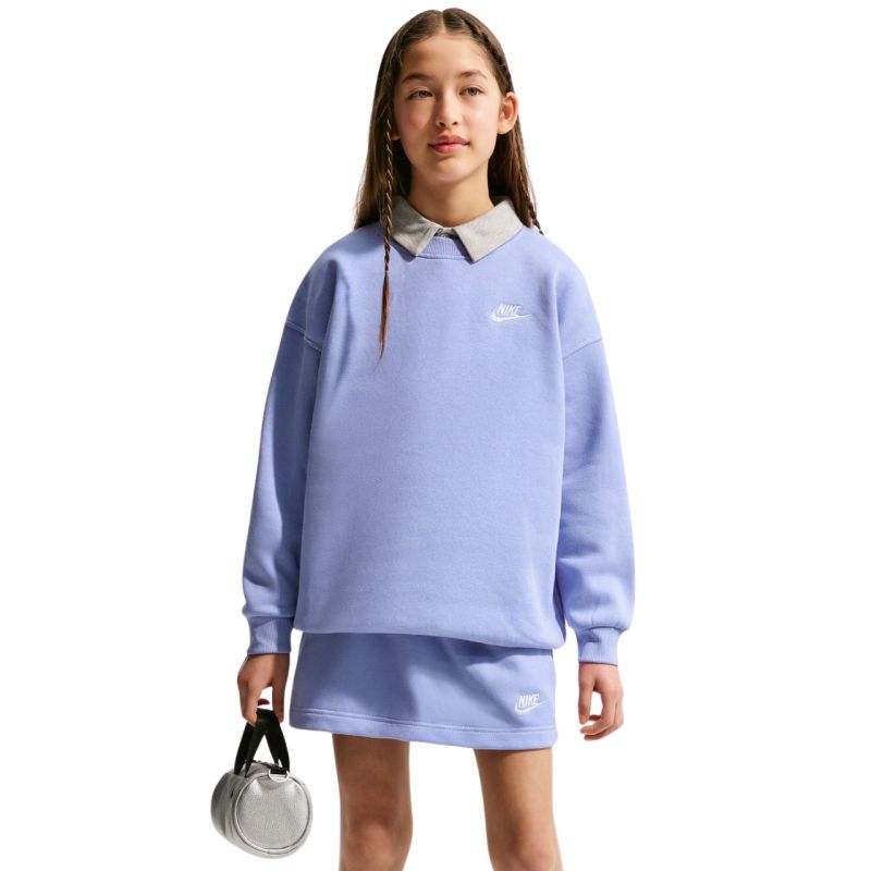 Nike Sportswear Club Fleece Kids' Sweatshirt Light lila gyerek pulóver