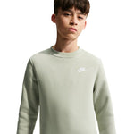 Nike Sportswear Club Fleece Kids' Sweatshirt Light zöld gyerek pulóver