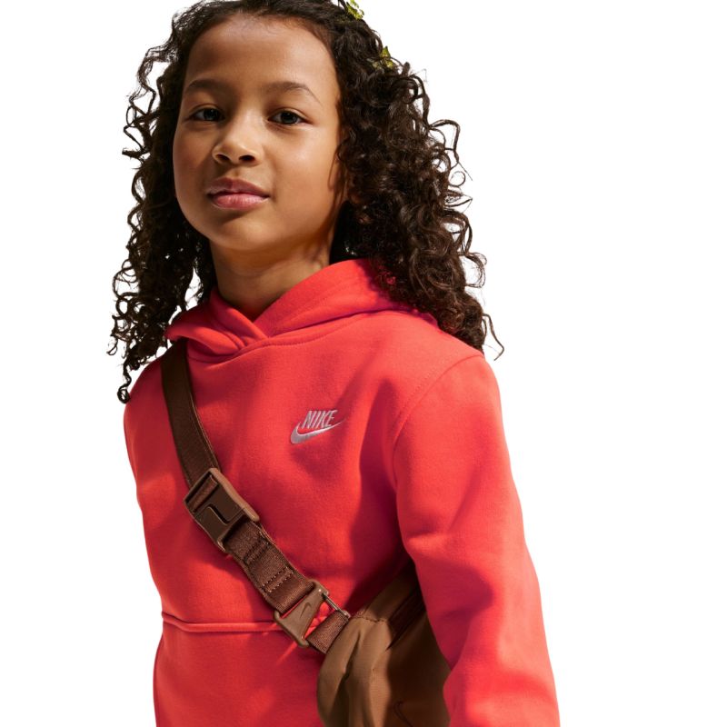 Nike Sportswear Club Fleece Kids' Sweatshirt narancssárga gyerek pulóver
