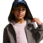 Nike Sportswear Club Fleece Kids' Sweatshirt szürke gyerek pulóver FD3004289