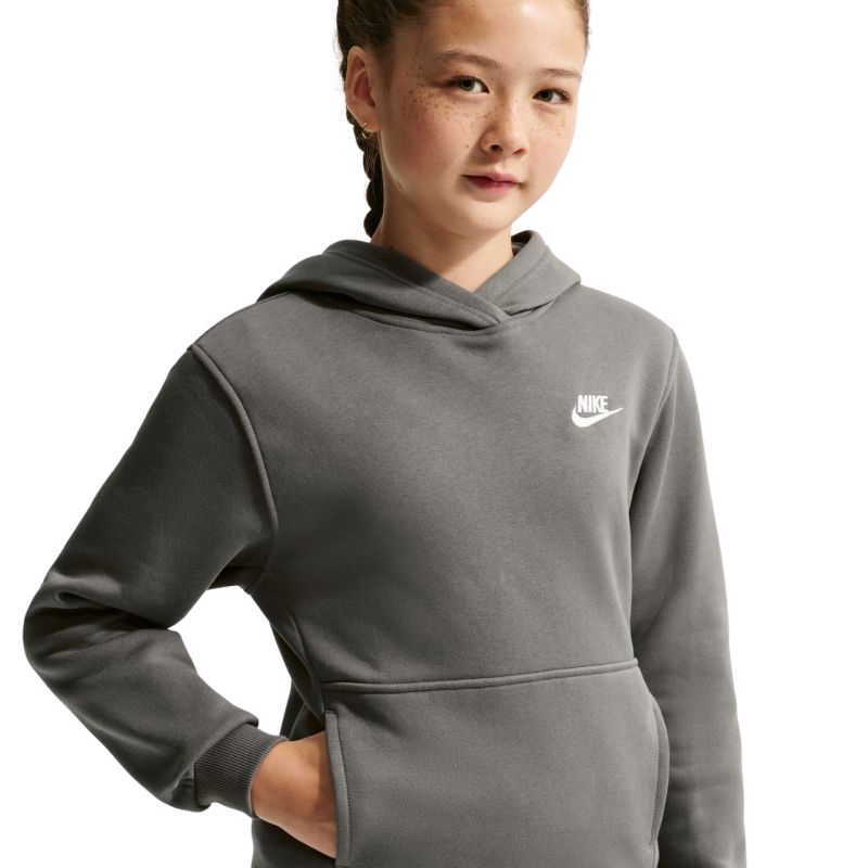 Nike Sportswear Club Fleece Kids' Sweatshirt szürke gyerek pulóver