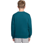 Nike Sportswear Club Fleece Kids' Sweatshirt zöld gyerek pulóver FD3006372