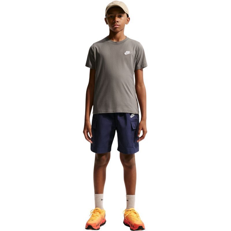 Nike Sportswear Kids T-Shirt Gray szürke gyerek póló FZ5177289