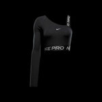 Nike W Np Df Shine Crop Top Sportmelltartó női FV8100-010