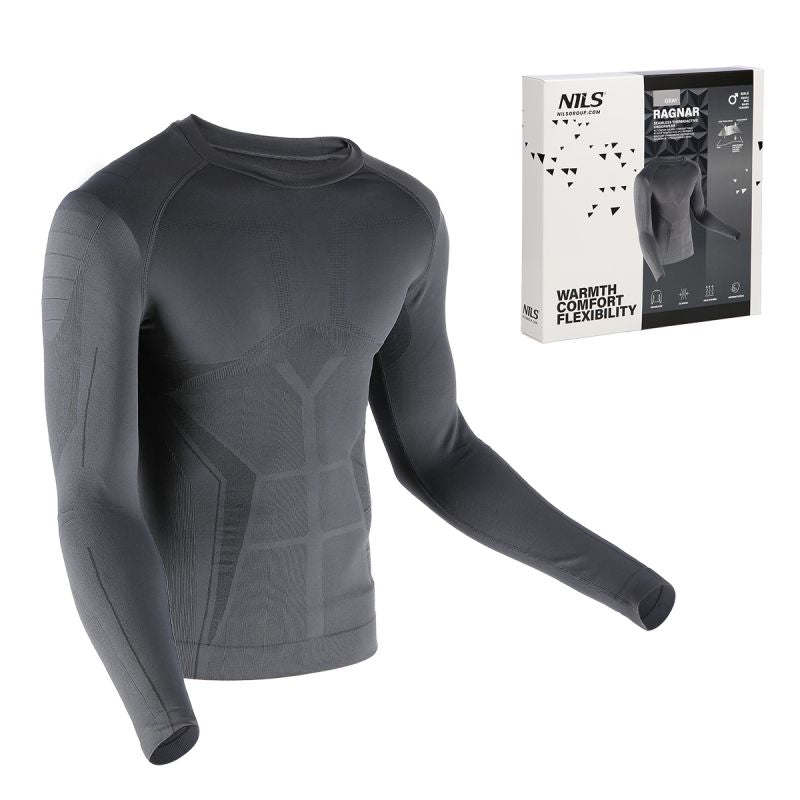 Nils Extreme Btk0060 Men'S Gray Thermoactive T-Shirt 2xl/3xl Ragnar Nils szürke férfi póló