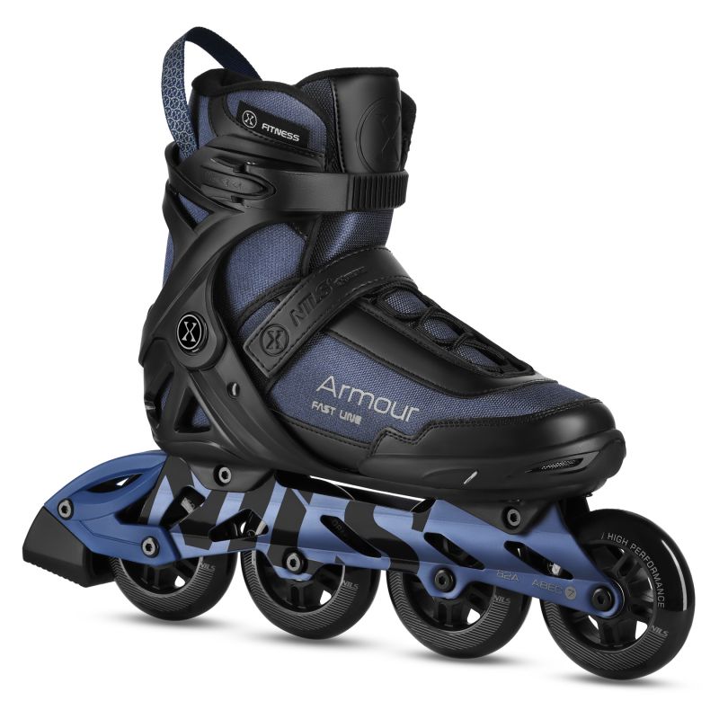 Na22151 Armour Navy Blue Roller Skates Size 44 Nils Extreme sötétkék görkorcsolya
