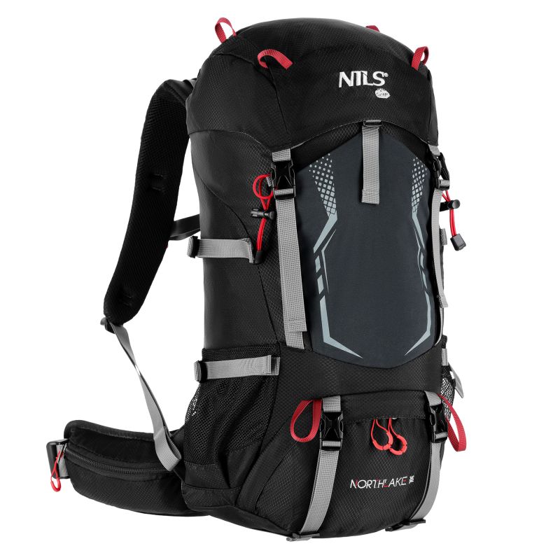 Nils Extreme Nc1993 Northlake Black Tourist Backpack 30l+10 Nils Camp fekete hátizsák