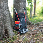 Nils Extreme Nc1993 Northlake Black Tourist Backpack 30l+10 Nils Camp fekete hátizsák