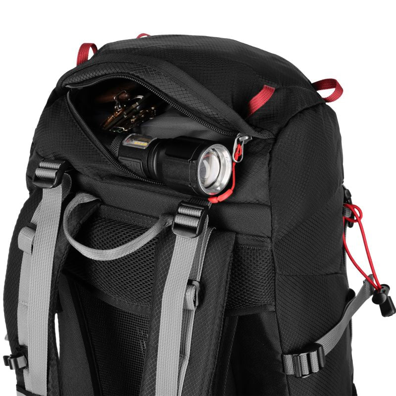Nils Extreme Nc1993 Northlake Black Tourist Backpack 30l+10 Nils Camp fekete hátizsák