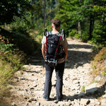 Nils Extreme Nc1993 Northlake Black Tourist Backpack 30l+10 Nils Camp fekete hátizsák