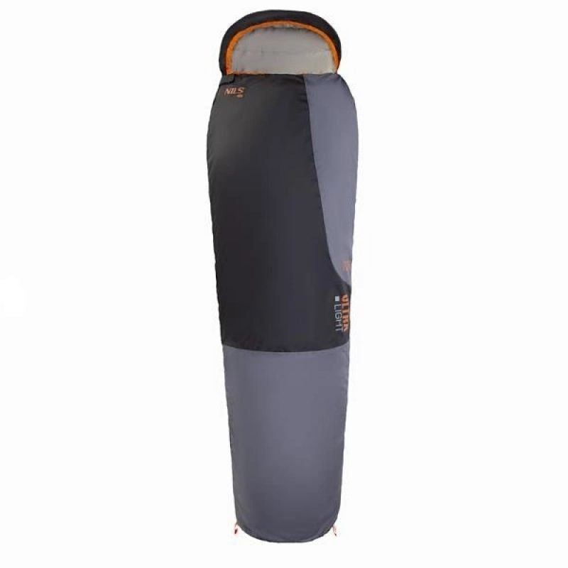 Nils Extreme NILS CAMP NC1705 ULTRA LIGHT SLEEPING BAG GREY- narancssárga hálózsák