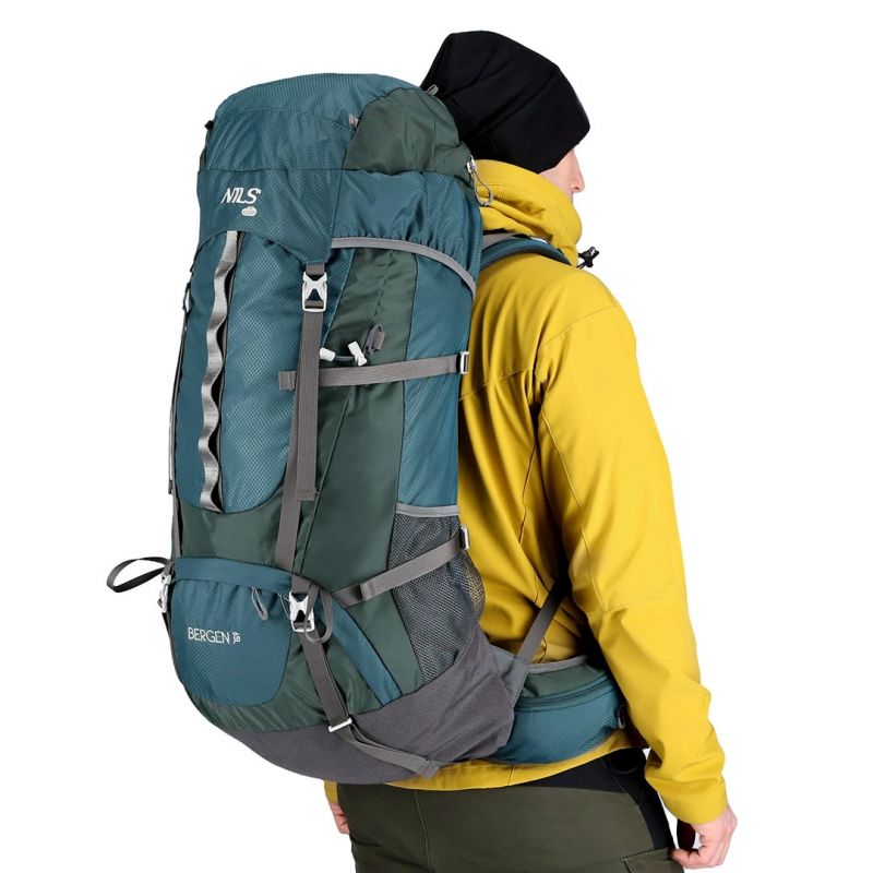 Nils Extreme NILS Camp NC1949 hiking backpack green Bergen 65l zöld hátizsák