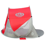 Nils Extreme NILS CAMP NC3142 Self-Placing Beach Tent Red-Gray