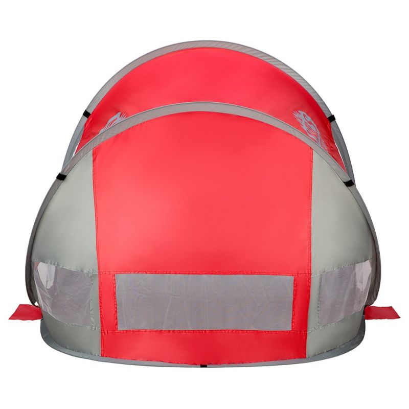 Nils Extreme NILS CAMP NC3142 Self-Placing Beach Tent Red-Gray