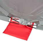 Nils Extreme NILS CAMP NC3142 Self-Placing Beach Tent Red-Gray