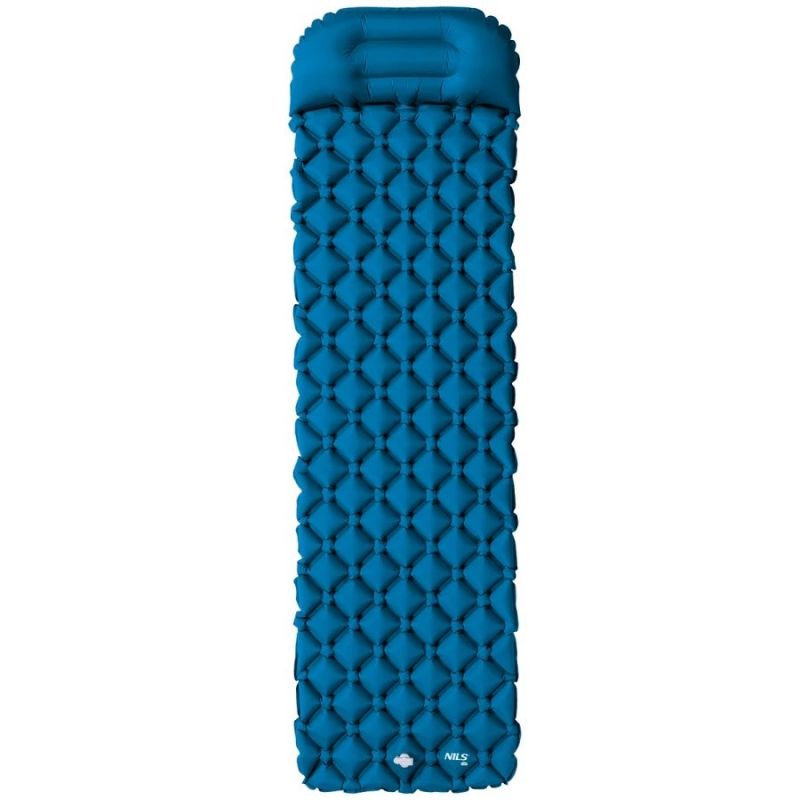 Nils Extreme Nils Camp NC4006 camping mat with pump - 5 cm 15-05-019 kék unisex kabát