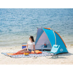 Nils Extreme NILS CAMP NC8030 XXL blue beach tent kék hátizsák