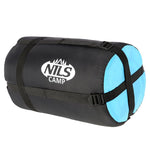 Nils Extreme NILS CAMP Sleeping Bag Black and kék hálózsák