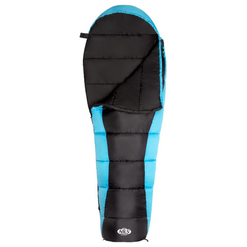 Nils Extreme NILS CAMP Sleeping Bag Black and kék hálózsák