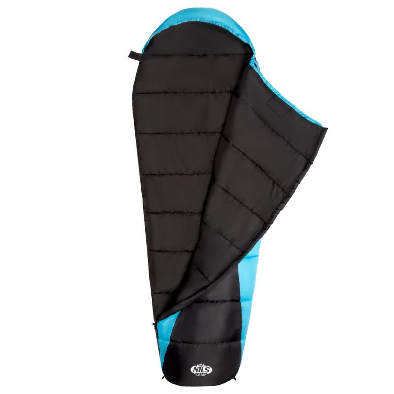 Nils Extreme NILS CAMP Sleeping Bag Black and kék hálózsák