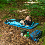 Nils Extreme NILS CAMP Sleeping Bag Black and kék hálózsák