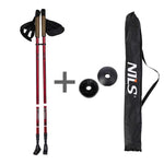 Nils Extreme Nordic Walking poles NW802 piros