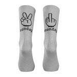 Northwave Sunday Monday Sock cycling socks gray szürke zokni C89222012_94