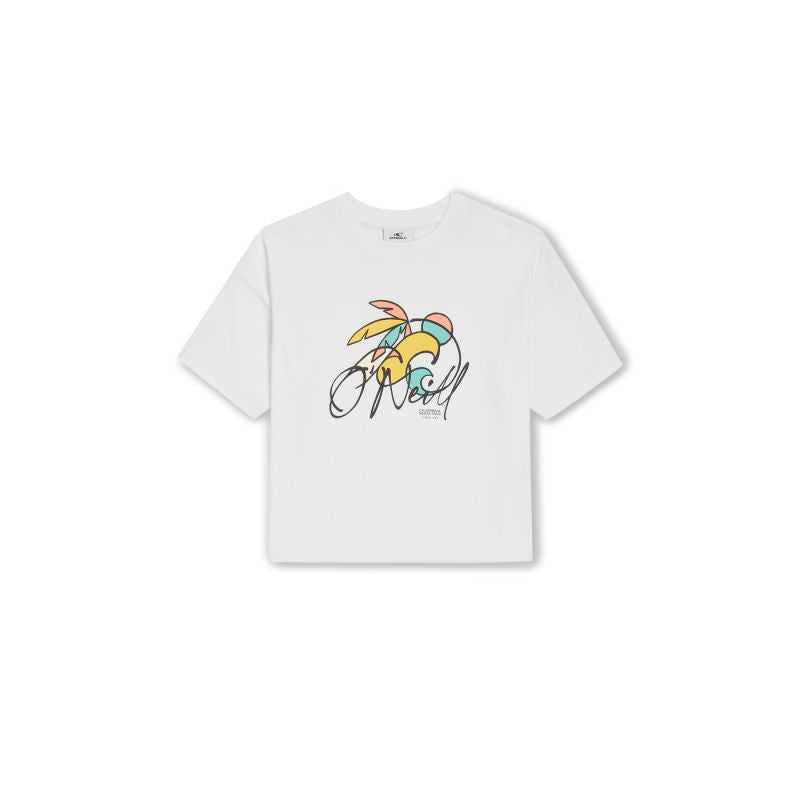 O'Neill Addy Graphic T-Shirt Jr fehér gyerek póló